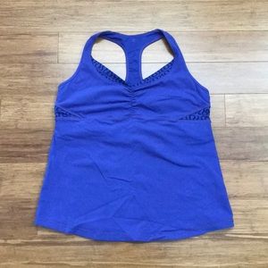 Lululemon Cobalt Blue Workout Tank Size 12